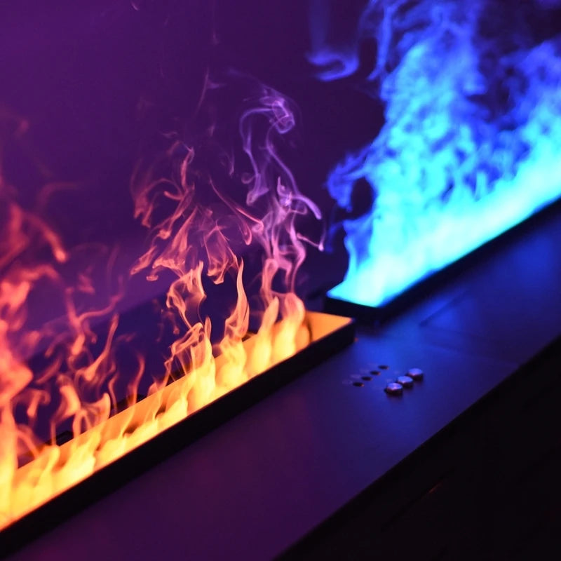 Moderner Wasserdampfkamin – Sicherer Designkamin ohne Feuer für Wohnung & Gewerbe